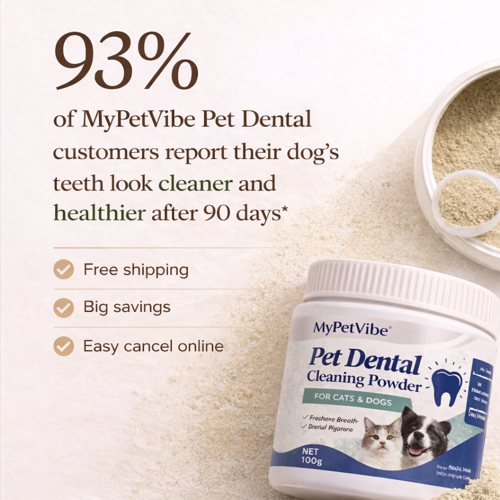 MyPetVibe™ Advanced Pet Dental Powder
