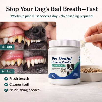 MyPetVibe™ Advanced Pet Dental Powder